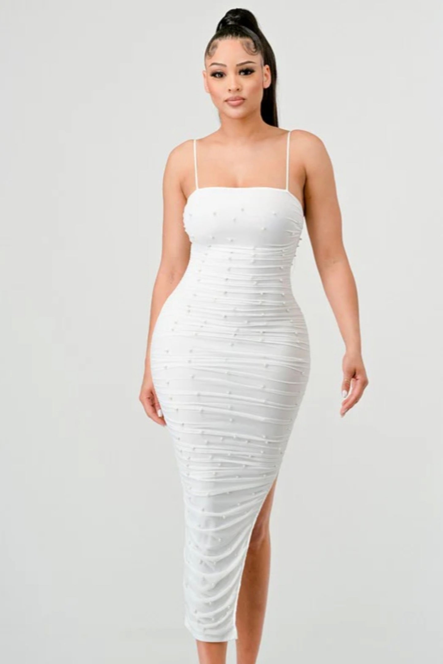 Pearl Mesh Elegant Dress