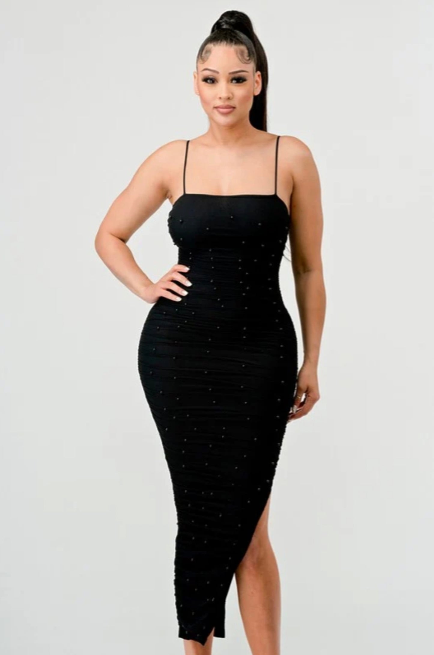 Pearl Mesh Elegant Dress