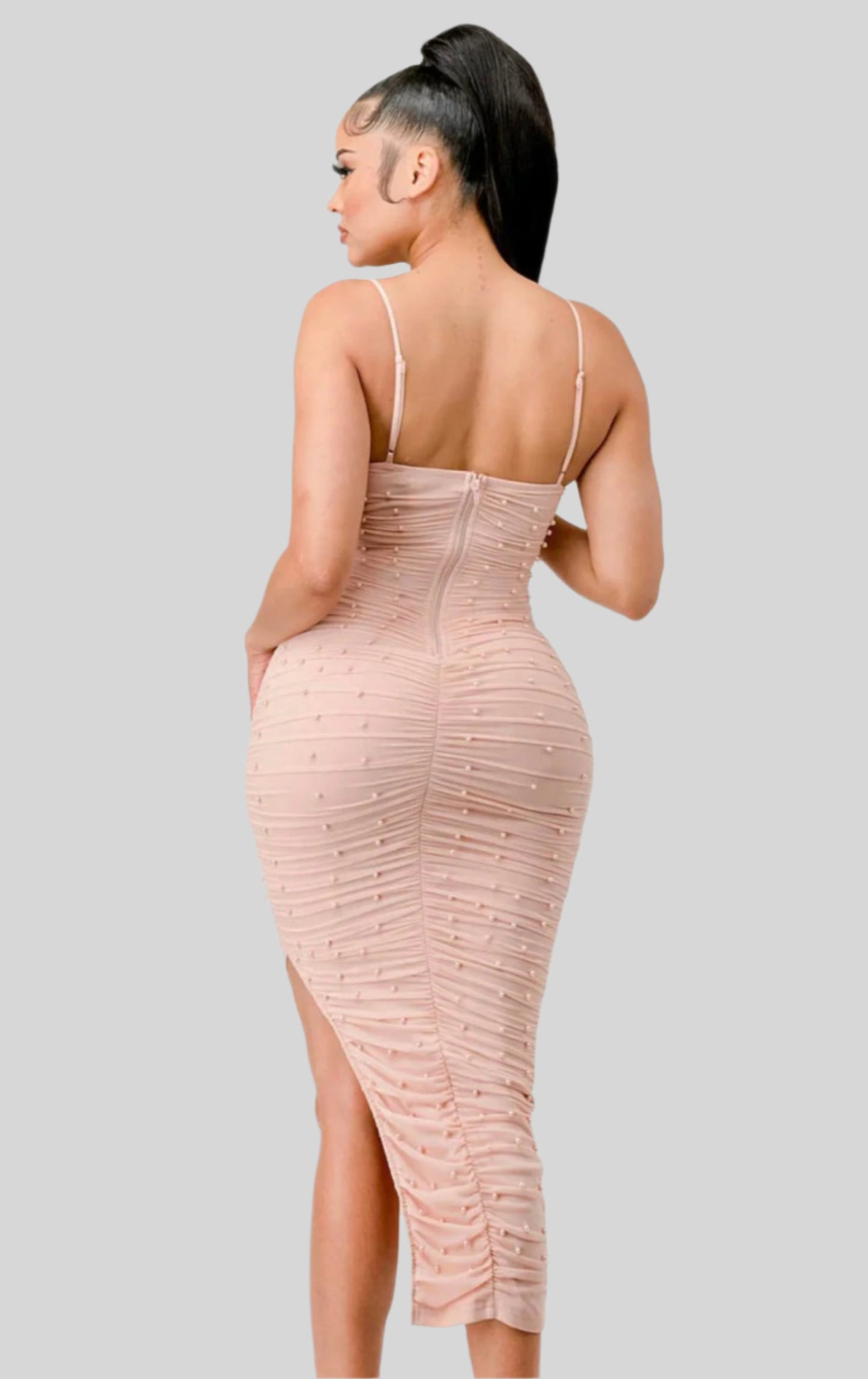 Pearl Mesh Elegant Dress