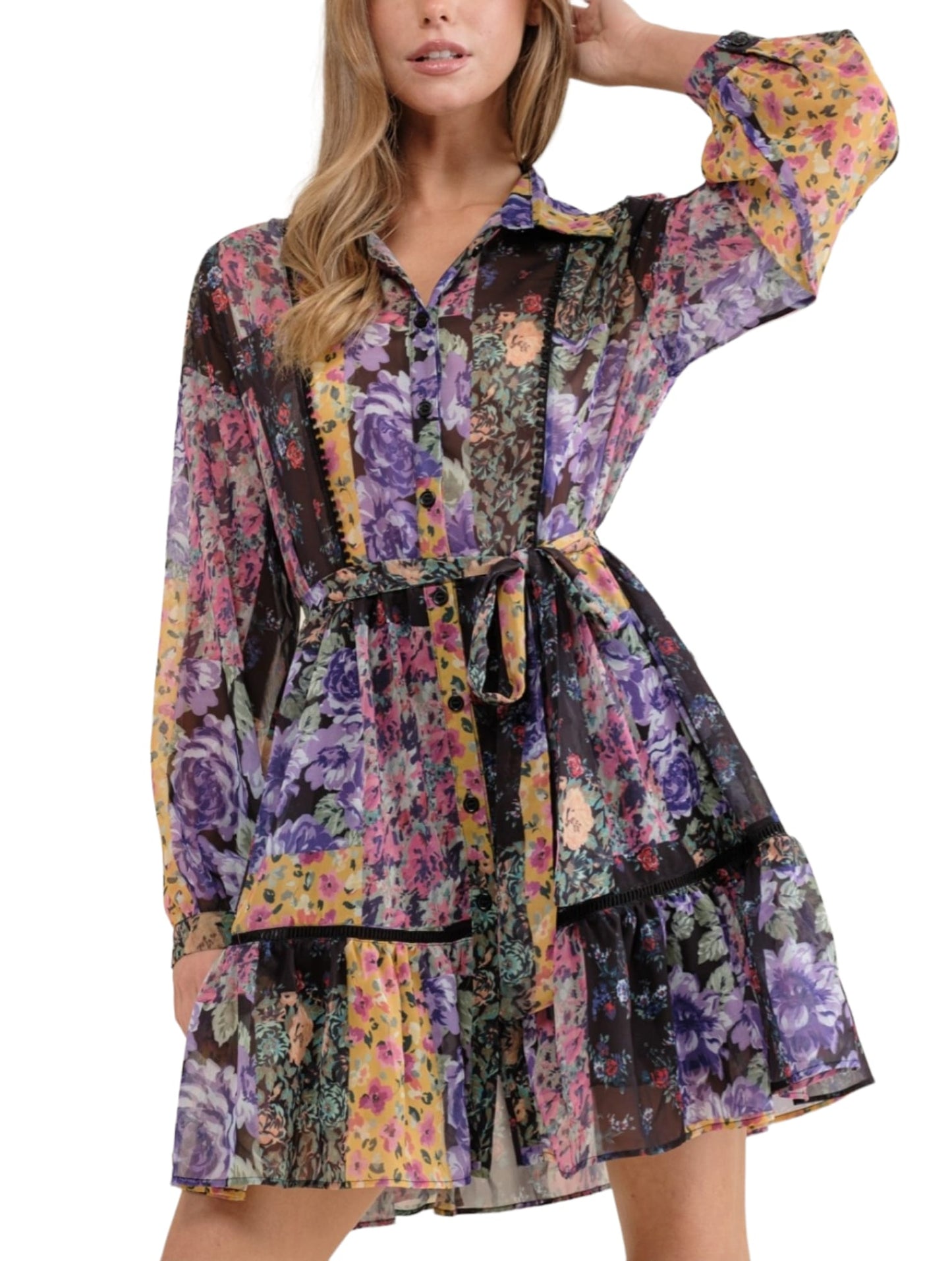 Long Sleeve t-shirt Mini Dress
