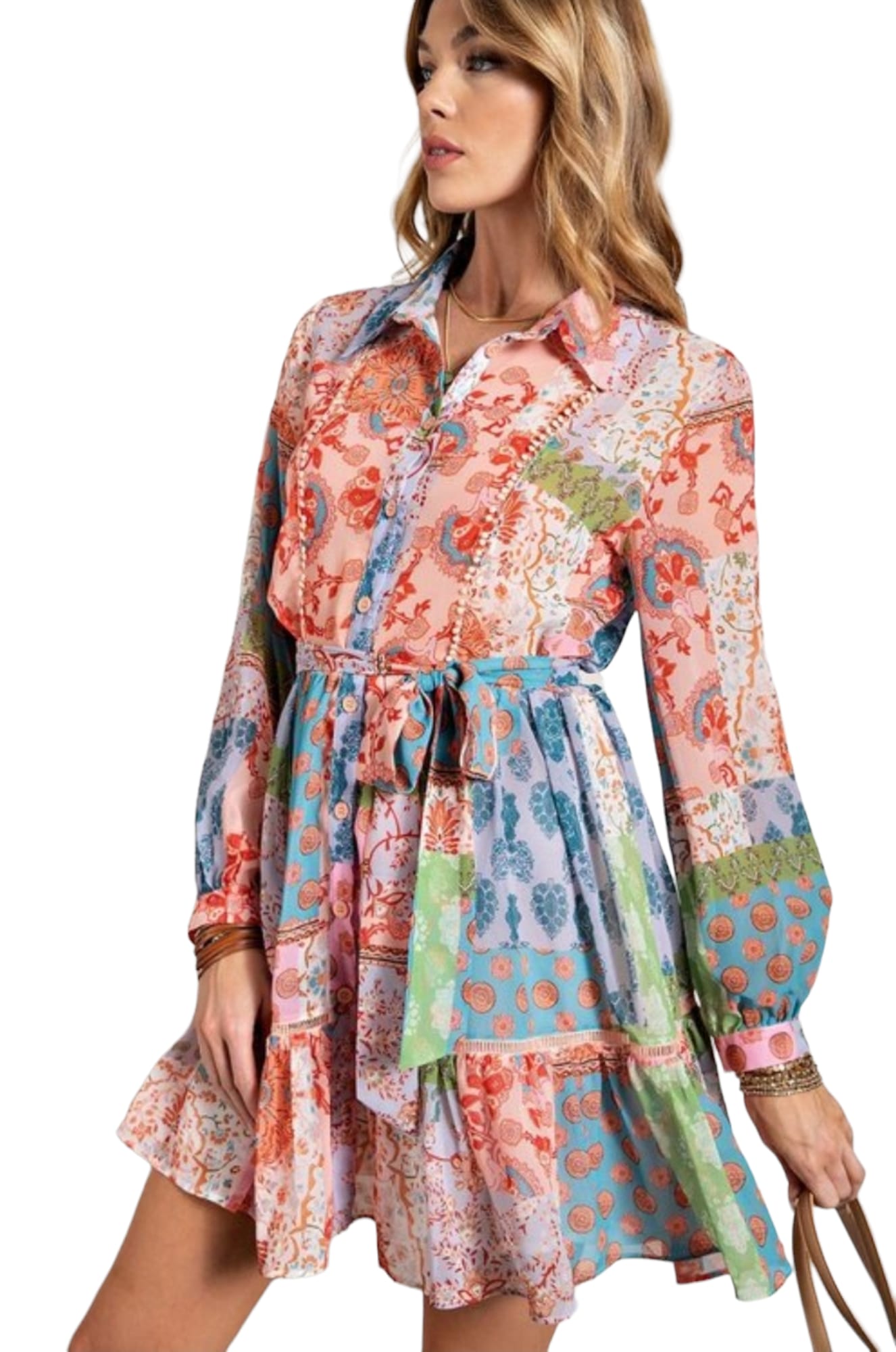 Long Sleeve t-shirt Mini Dress